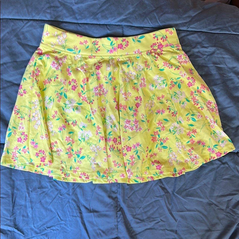 The Children's Place Yellow Floral Skirt